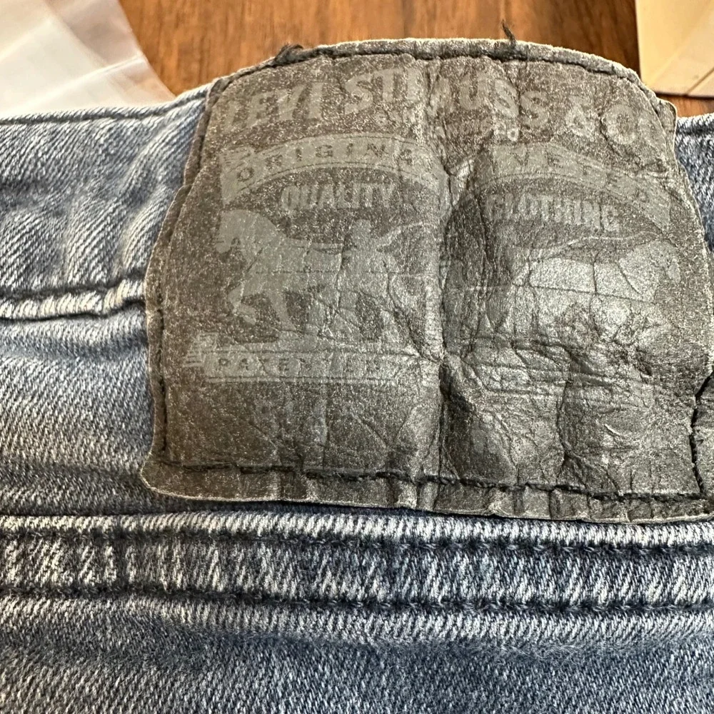 Levi Strauss & Co Jeans Mens Blue Excellent Stretch Denim Dark Wash 5-Pocket